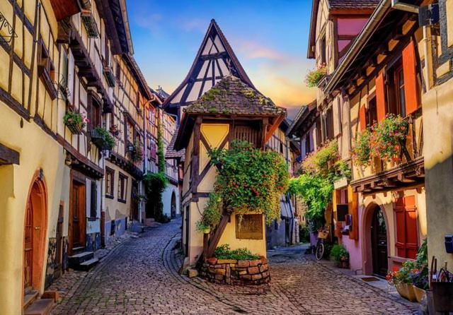 Gîte des trois châteaux Husseren-les-Châteaux Exterior foto